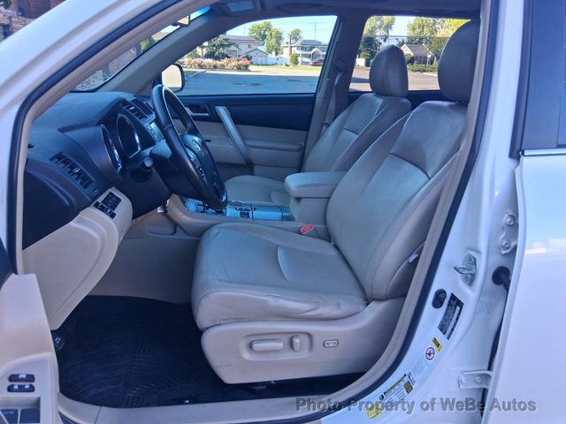 2012 Toyota Highlander 4WD 4dr V6 SE - 23036777 - 14