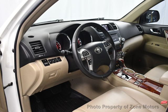 2012 Toyota Highlander LIMITED 4WD - 22980453 - 4