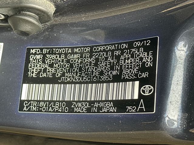 2012 Toyota Prius 5dr Hatchback Five - 23055166 - 19