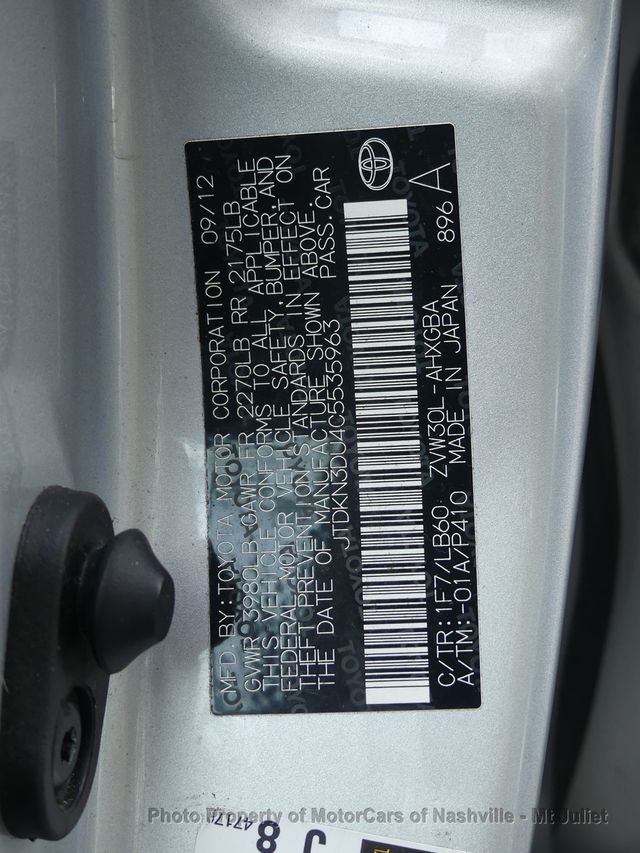 2012 Toyota Prius 5dr Hatchback Four - 23001266 - 49