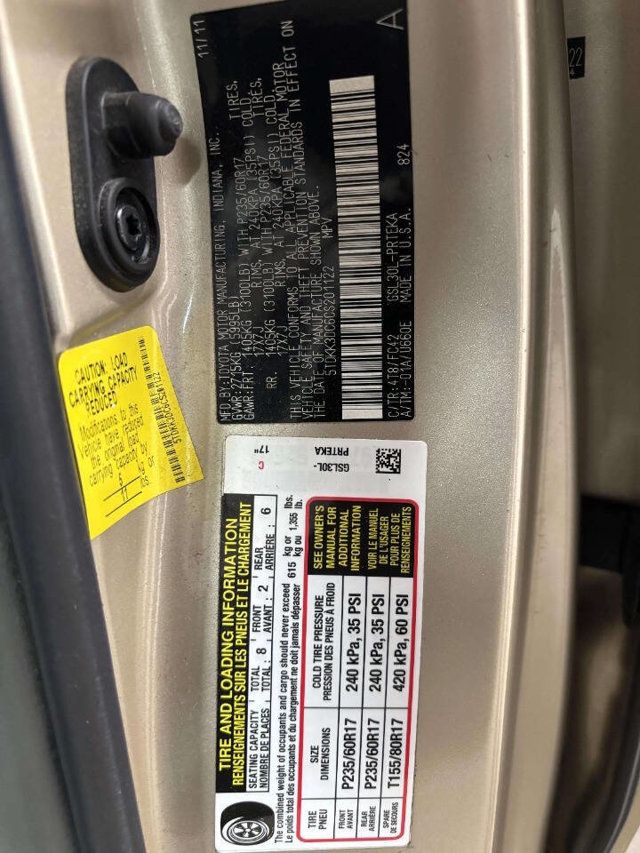 2012 Toyota Sienna LE 8 Passenger 4dr Mini Van V6 - 22955575 - 45