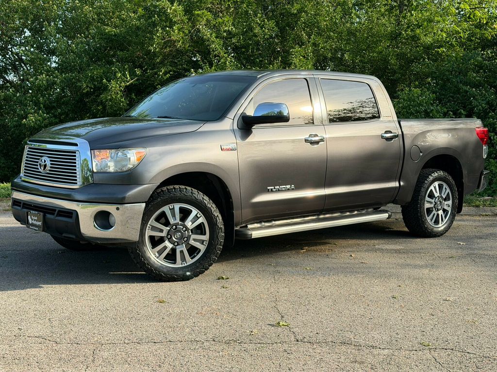 2012 Toyota Tundra Platinum, Limited, 4x4, Heated & Ventilated Seats, Int Woodgrain - 23015074 - 1