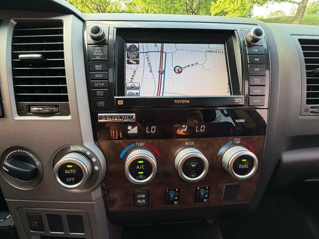 2012 Toyota Tundra Platinum, Limited, 4x4, Heated & Ventilated Seats, Int Woodgrain - 23015074 - 23