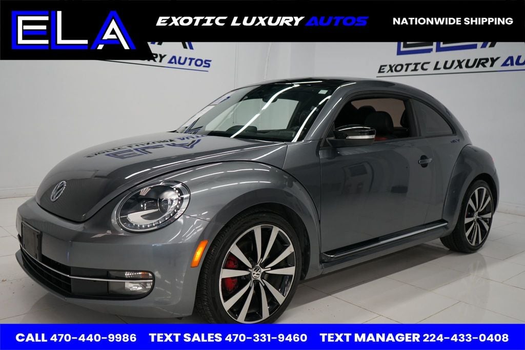 2012 Volkswagen Beetle TURBO! 42 VW DEALER  MAJOR SERVICE RECORDS! SUNROOF! NAVI! SOUND - 22685804 - 2