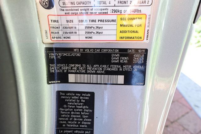 2012 Volvo C70 2dr Convertible T5 Platinum - 22924806 - 61