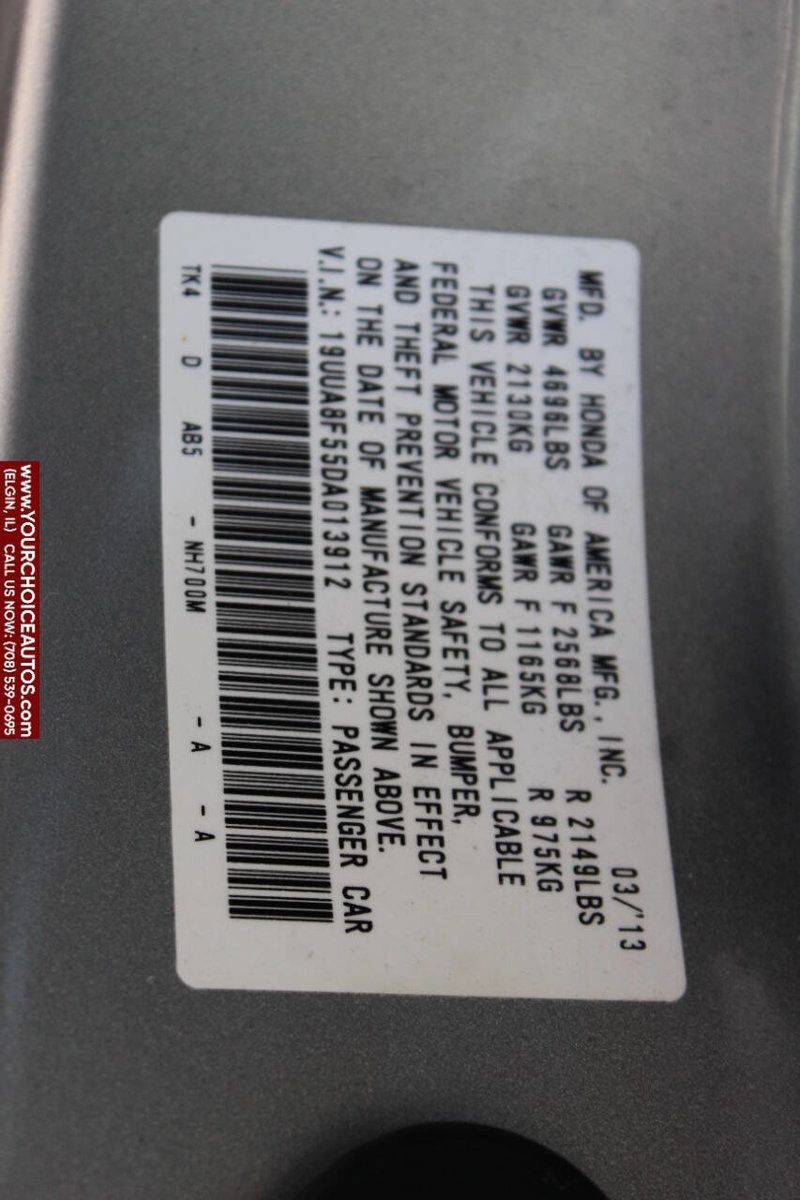 2013 Acura TL 4dr Sedan Automatic 2WD Tech - 22647171 - 22