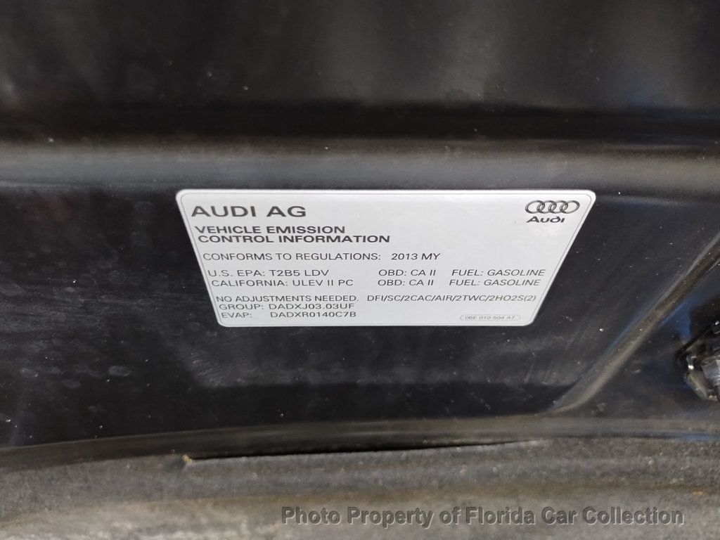 2013 Audi A6 4dr Sedan quattro 3.0T Prestige Clean Carfax Florida Car - 22395002 - 31