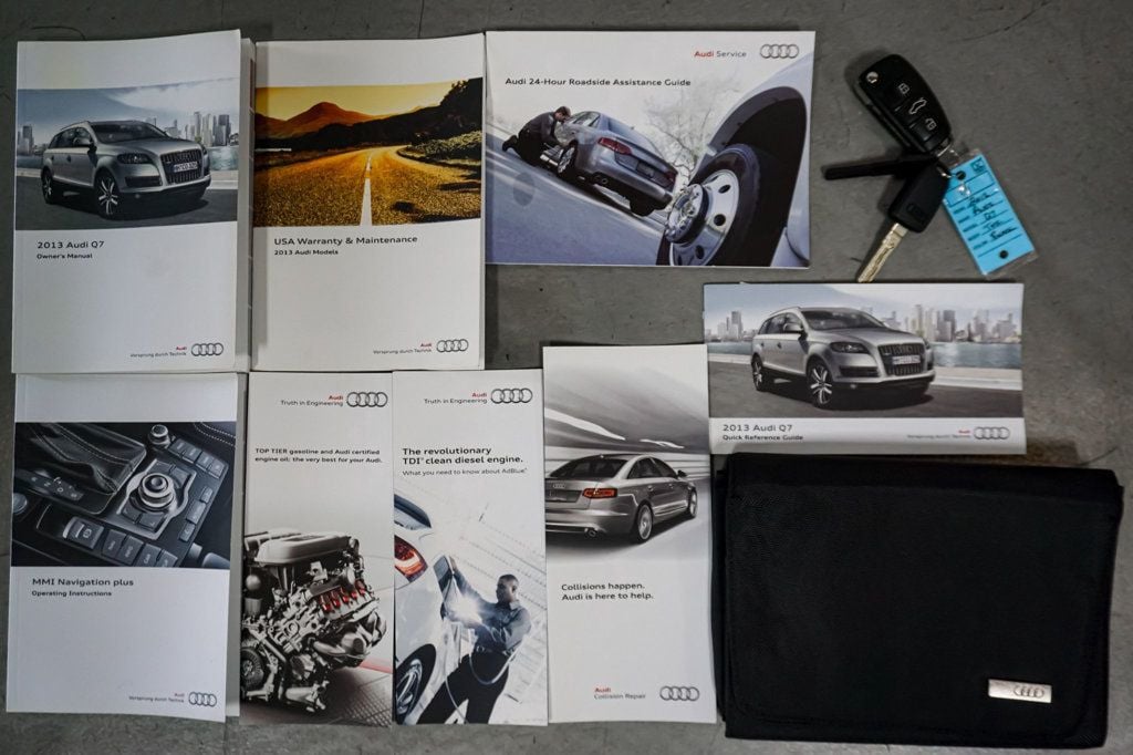 2013 Audi Q7 *Q7 TDI Premium Plus* *Black/Black* *1-Owner* *Dealer Serviced* - 22912894 - 77