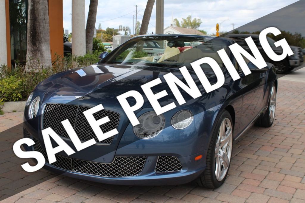 2013 Bentley Continental GT 2013 CONVERTIBLE W12, DRIVEN 4,500 MILES A YEAR  - 20560540 | Video 1