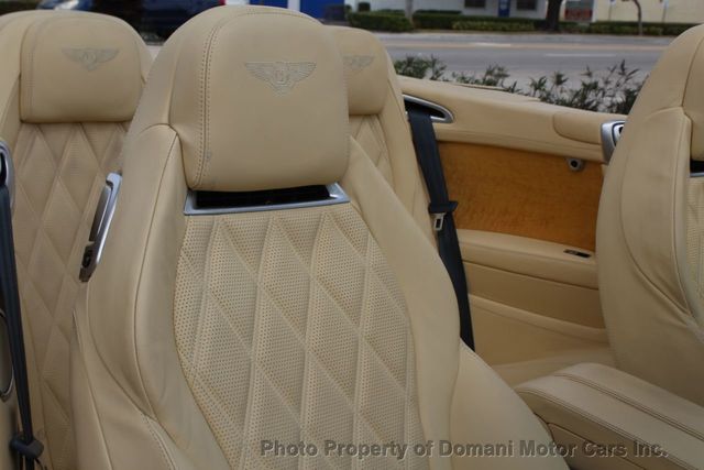 2013 Bentley Continental GT 2013 CONVERTIBLE W12, DRIVEN 4,500 MILES A YEAR  - 20560540 - 13