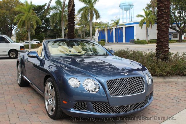 2013 Bentley Continental GT 2013 CONVERTIBLE W12, DRIVEN 4,500 MILES A YEAR  - 20560540 - 25