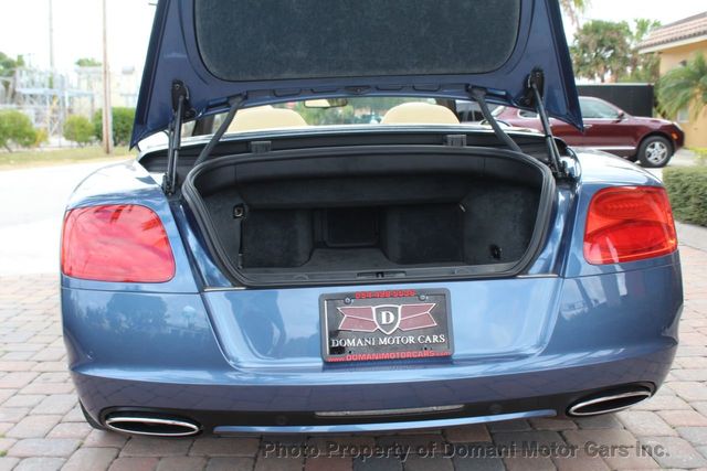 2013 Bentley Continental GT 2013 CONVERTIBLE W12, DRIVEN 4,500 MILES A YEAR  - 20560540 - 37