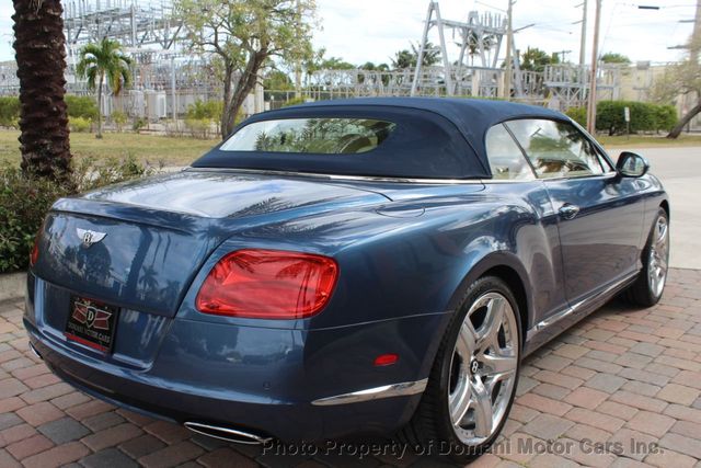 2013 Bentley Continental GT 2013 CONVERTIBLE W12, DRIVEN 4,500 MILES A YEAR  - 20560540 - 51