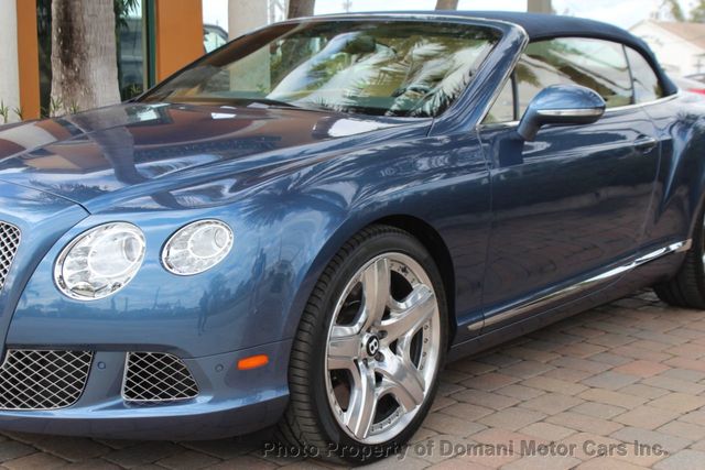 2013 Bentley Continental GT 2013 CONVERTIBLE W12, DRIVEN 4,500 MILES A YEAR  - 20560540 - 55