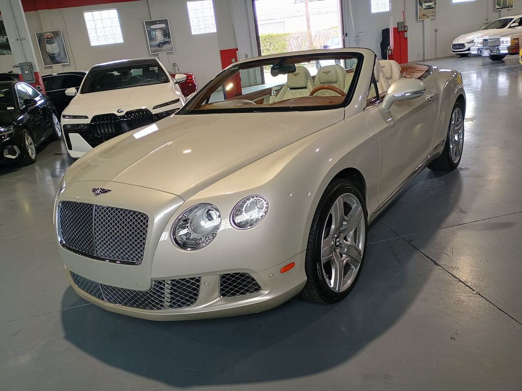 2013 Bentley Continental GT 2dr Convertible Clean Carfax - 23022896 - 0
