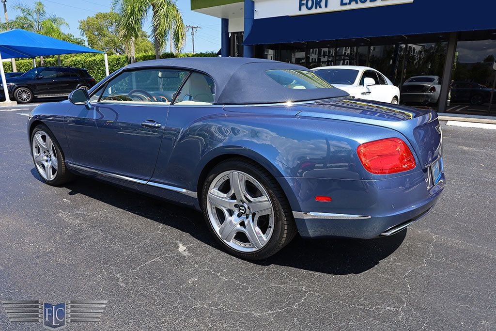 2013 Bentley Continental GT GTC Mulliner Convertible - 22604647 - 6