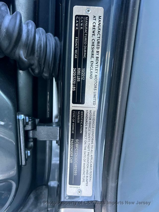 2013 Bentley Continental GT Speed 2dr Coupe - 22957556 - 55