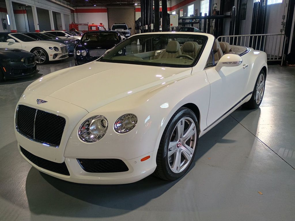 2013 Bentley Continental GT V8 2dr Convertible 1 Owner Clean Carfax - 22949255 - 0