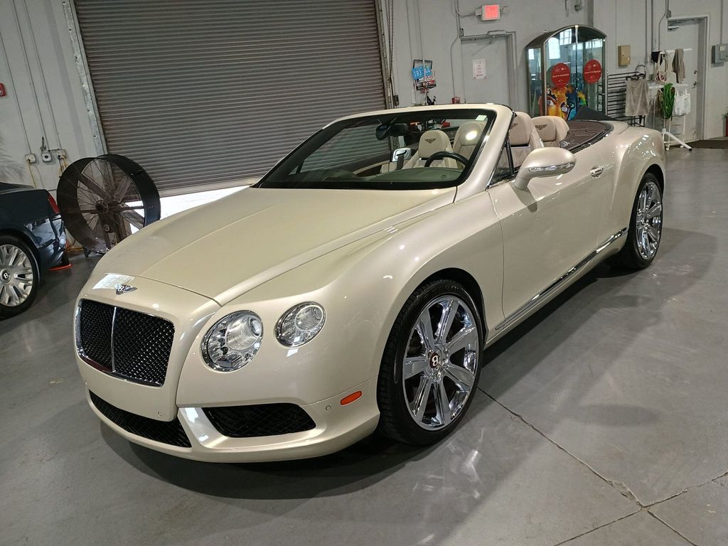 2013 Bentley Continental GT V8 2dr Convertible Clean AutoCheck Florida Car - 23033134 - 0