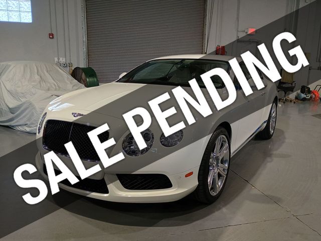 2013 Bentley Continental GT V8 2dr Coupe Clean Carfax Florida Car - 22927375 - 0