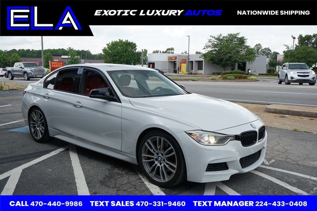 2013 BMW 3 Series M SPORT! HEADS UP DISPLAY! RED INT! FL & TX CAR ! REALLY CLEAN! - 22500670 - 15
