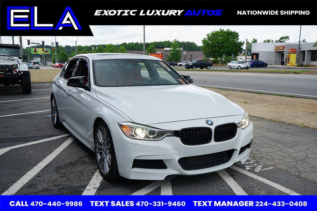 2013 BMW 3 Series M SPORT! HEADS UP DISPLAY! RED INT! FL & TX CAR ! REALLY CLEAN! - 22500670 - 16