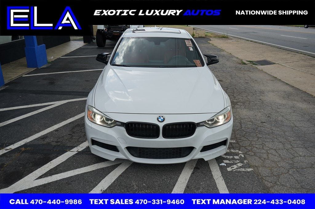 2013 BMW 3 Series M SPORT! HEADS UP DISPLAY! RED INT! FL & TX CAR ! REALLY CLEAN! - 22500670 - 18