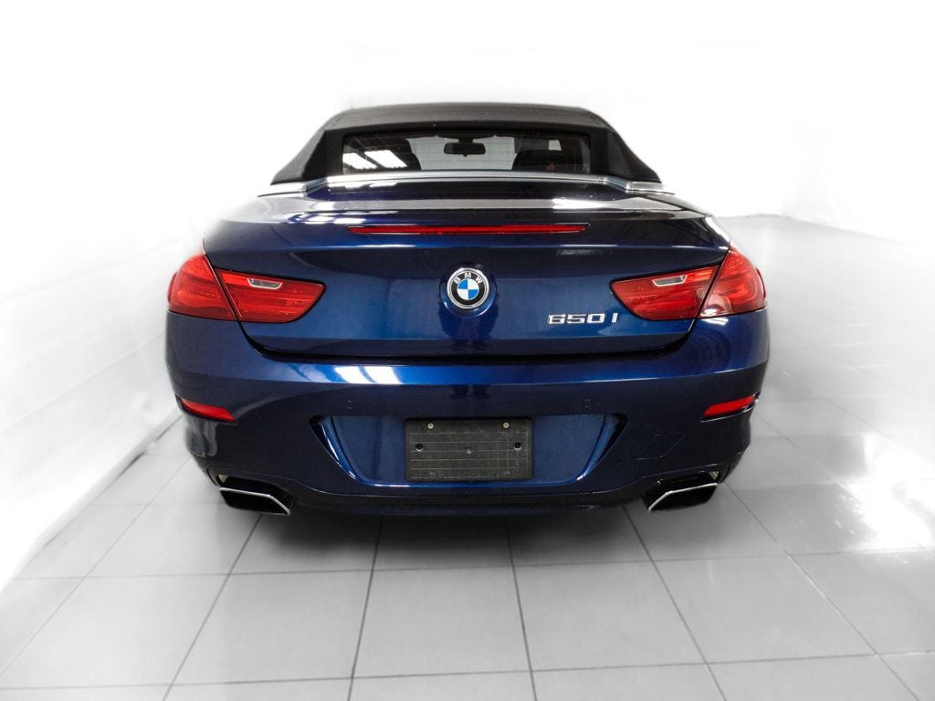 2013 BMW 6 Series 650i CONVERTIBLE - 22564183 - 4