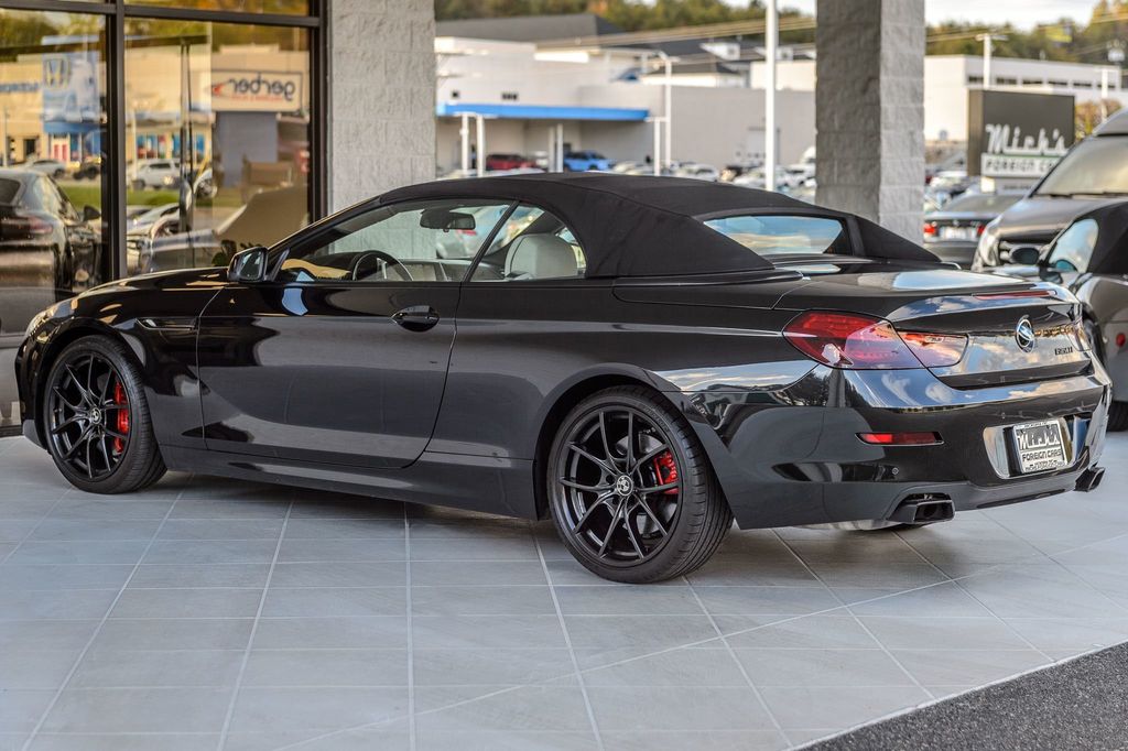 2013 BMW 6 Series 650i CONVERTIBLE - BLACK ON BEIGE - LOW MILES  - 22580856 - 9