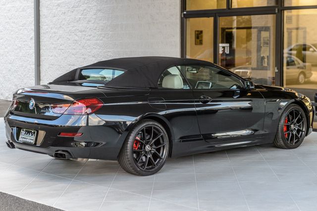 2013 BMW 6 Series 650i CONVERTIBLE - BLACK ON BEIGE - LOW MILES  - 22580856 - 13