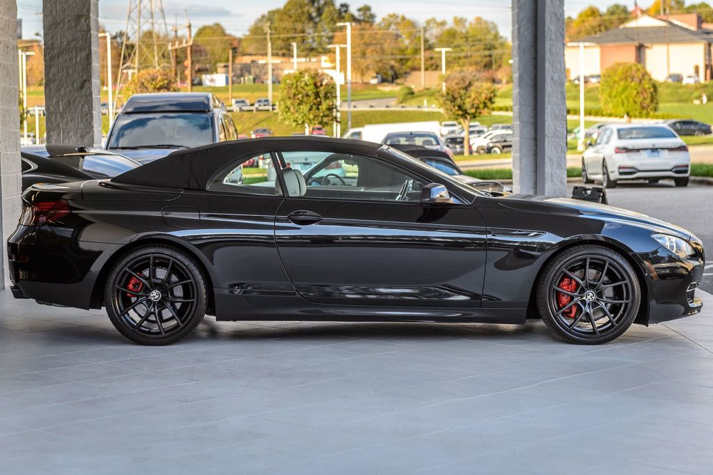 2013 BMW 6 Series 650i CONVERTIBLE - BLACK ON BEIGE - LOW MILES  - 22580856 - 43