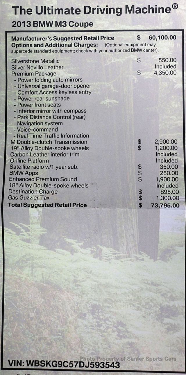 2013 BMW M3  - 23009191 - 40