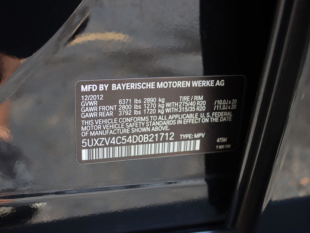 2013 BMW X5 xDrive35i Awd Sport Activity M SPORT 3RD ROW SEAT - 23050110 - 38