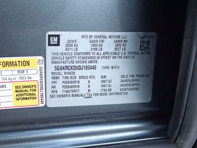 2013 Buick Enclave 4dr Leather Navigation Sunroof - 22941024 - 34