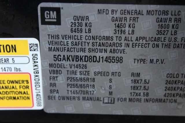 2013 Buick Enclave AWD 4dr Convenience - 22993345 - 9