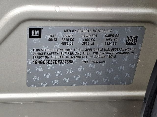 2013 Buick LaCrosse 4dr Sedan Leather FWD - 22852586 - 25