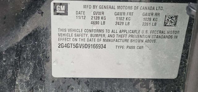 2013 Buick Regal 4dr Sedan Turbo Premium 2 - 22995205 - 10