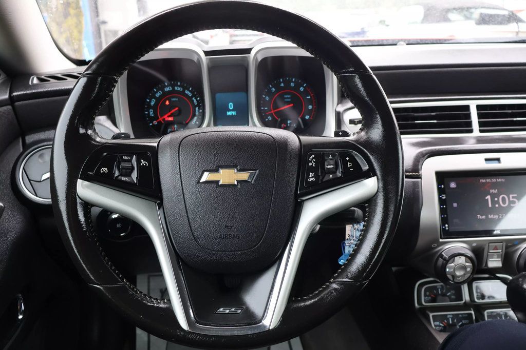 2013 Chevrolet Camaro 1 SS, BLACKOUT WHEELS, BLUETOOTH, TOUCHSCREEN, BACKUP CAMERA!!!! - 22836316 - 25