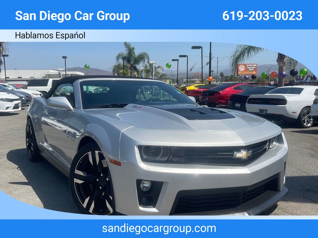 2013 Chevrolet Camaro 2dr Convertible ZL1 - 22595589 - 0