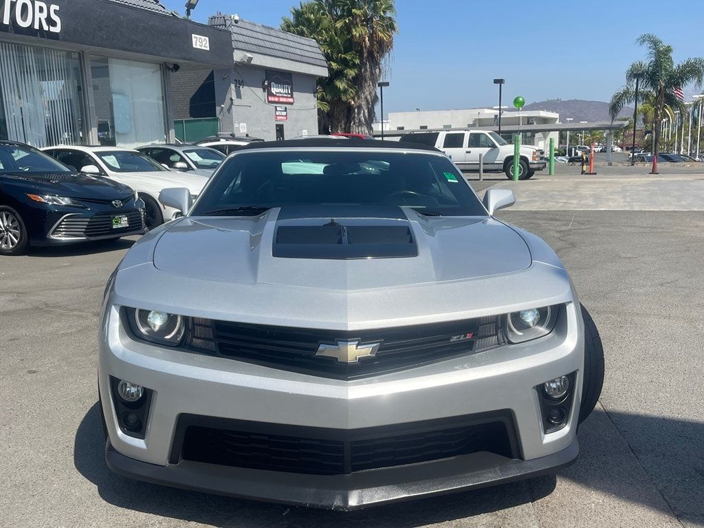 2013 Chevrolet Camaro 2dr Convertible ZL1 - 22595589 - 3