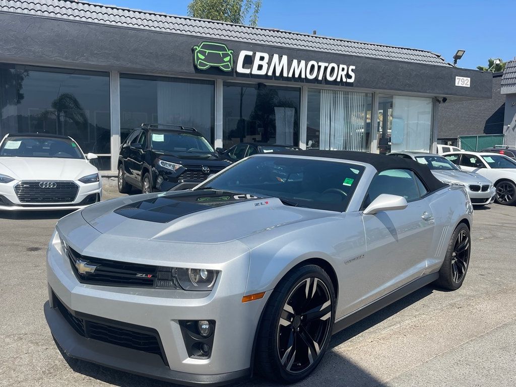 2013 Chevrolet Camaro 2dr Convertible ZL1 - 22595589 - 4