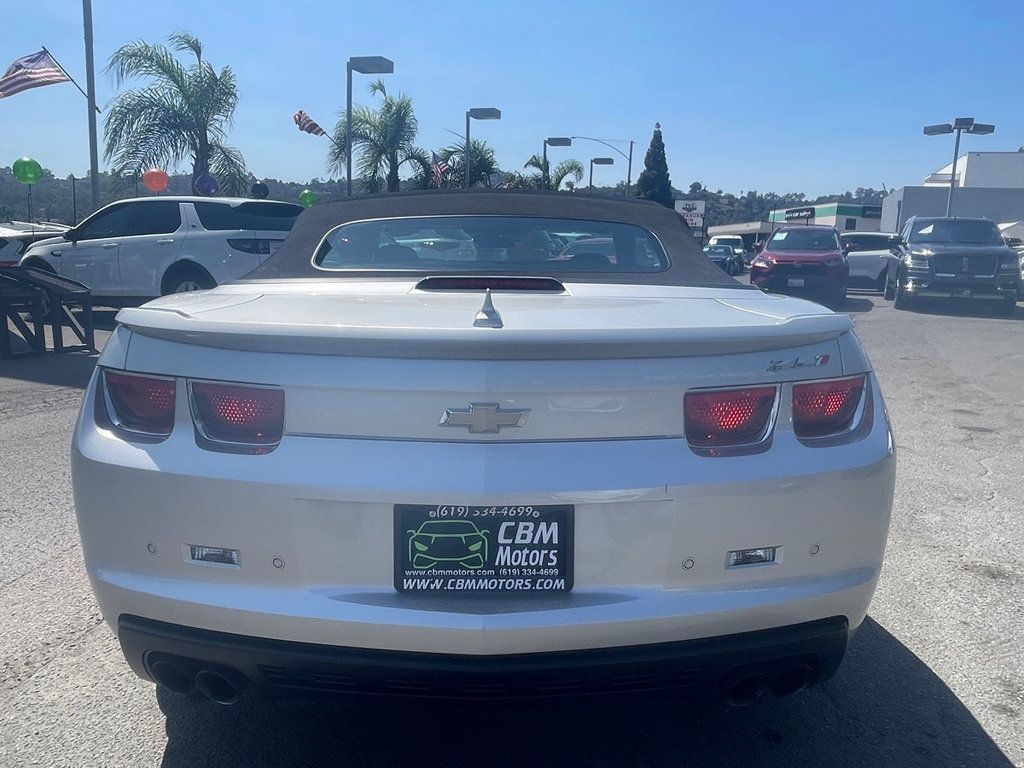 2013 Chevrolet Camaro 2dr Convertible ZL1 - 22595589 - 6