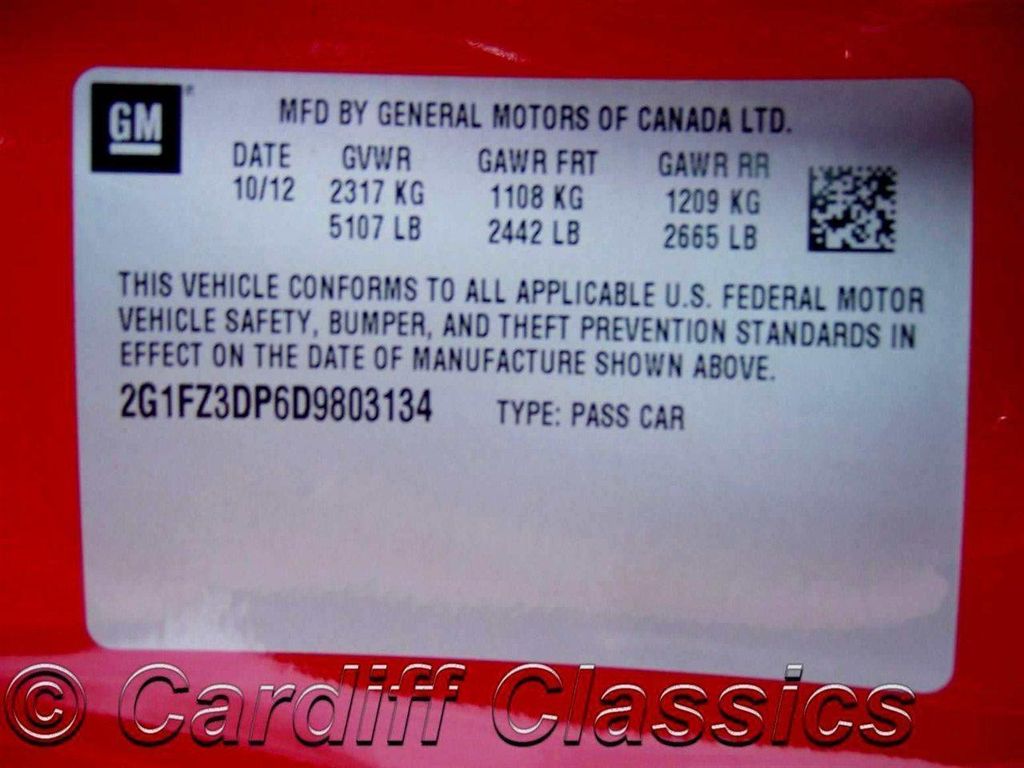 2013 Chevrolet Camaro 2dr Conv ZL1 - 11833915 - 16