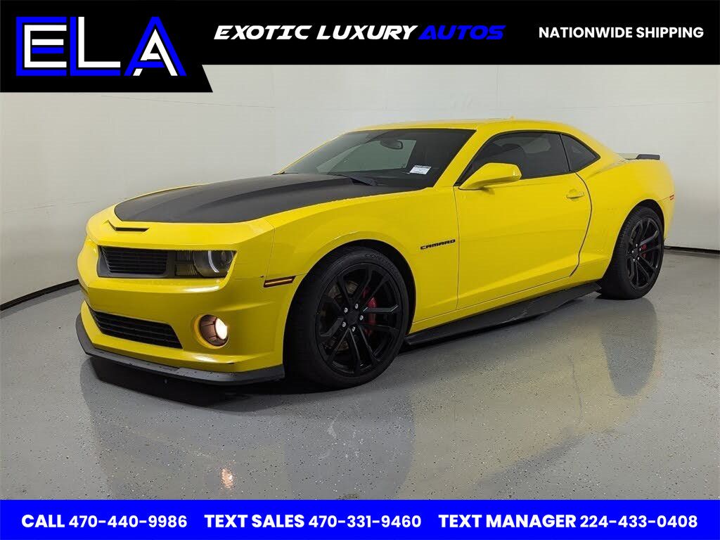 2013 Chevrolet Camaro 2SS NAVIGATION! SUNROOF! HEADS UP DISPLAY! 6 SPEED! LOADED ALL  - 22622527 - 0