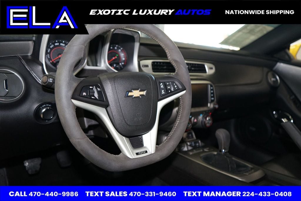 2013 Chevrolet Camaro 2SS NAVIGATION! SUNROOF! HEADS UP DISPLAY! 6 SPEED! LOADED ALL  - 22622527 - 27