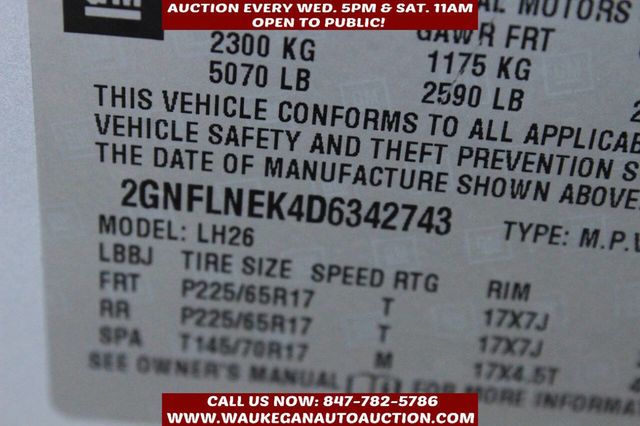 2013 Chevrolet Equinox AWD 4dr LT w/2LT - 22950302 - 10