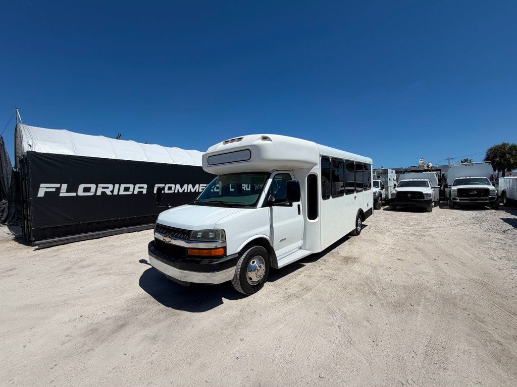 2013 Chevrolet Express 23 Passenger Shuttle Bus 4500 Van 159 - 23018740 | Video 1