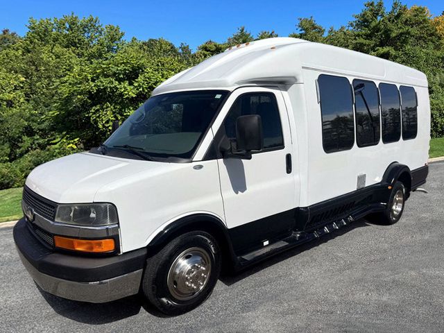 2013 Chevrolet Express 3500 TurtleTop VanTerra Shuttle Bus For Students Tours Charters Activity & Church Transport - 22990662 - 14