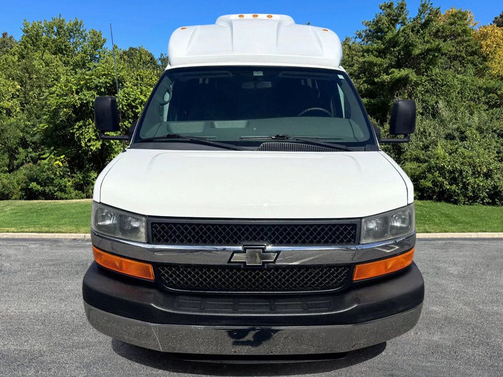 2013 Chevrolet Express 3500 TurtleTop VanTerra Shuttle Bus For Students Tours Charters Activity & Church Transport - 22990662 - 15