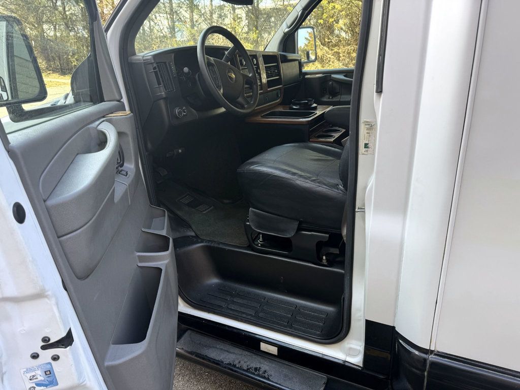 2013 Chevrolet Express 3500 TurtleTop VanTerra Shuttle Bus For Students Tours Charters Activity & Church Transport - 22990662 - 19